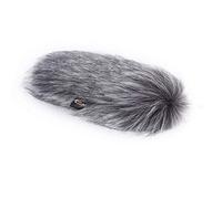 comica CVM-MF2 Outdoor Microphone Furry Windscreen Muff Professional Wind Cover Compatible with CVM-V30 LITE Shotgun Video Microphone