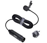 COMICA CVM-V02C Cardioid XLR Lavalier Microphone (1Pack/5.9ft)