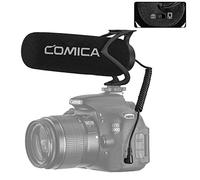 COMICA CVM-V30 LITE Super-Cardioid Condenser Lite Shotgun Microphone For DSLR Camera/Smartphone Low Self-noise (V30 LITE (BLACK))