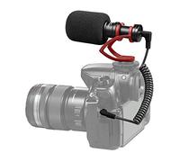 COMICA CVM-VM10 II Shotgun Video Microphone Micro Compact Directional Condenser for DSLR Camera Smartphone DJI (CVM-VM10II （red）)