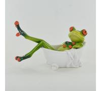 Comical Frog Collection Ornament | Bath Time