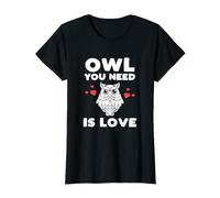 Comical Ladies Owl You Need Is Love Cute T-Shirt