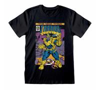Official - Marvel Comics Avengers T-Shirt Thanos Cover Graphic Unisex Black Tee