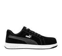PUMA Iconic Suede Mens Black Safety Composite Toe Midsole S1P Work Trainers