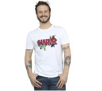 Comics Characters T-Shirt Marvel White 4XL