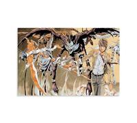 Comics Death Note Characters Fan Art Group Photos Wall Art Picture Print Modern Family Room Decor 08 x 12 Inches (20 x 30 cm)