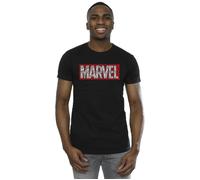 Comics Hearts Logo T-Shirt Marvel Black 4XL