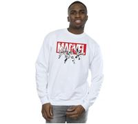 Comics Hero Group Sweatshirt Marvel White XL