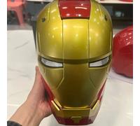 Comics Iron Man Helmet Electric Wearable Mask 1:1 Automatic Opening And Closing Model Characters Adult Toys Birthday Gift Automatic version