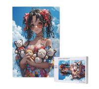 Comics Jigsaw Puzzles for Adults 500, Woman Large Wooden Puzzles for Adults, Funny/Difficult/Impossible/Challenging Decompression Games, As a Birthday for Women and Men 2T-2039