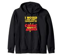Comics Owner Comic Collection Comic Book Collecting Zip Hoodie