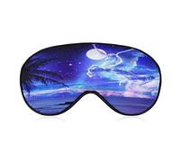 Comics Pegasus Sleep Eye Mask Soft Eye Covers Blocking Lights Blindfold with Adjustable Strap for Travel Nap