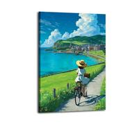 Comics & Woman Canvas Wall Art 20x30cm Home Wall Decor (Framed) 1F#1556