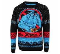 Comics X-Men - Beast K - Jumpers Cardigans - Unisex - knitwea - Large - B777z