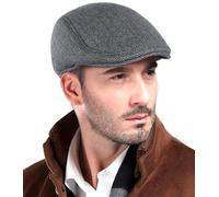 Comilaka Mens Flat Cap Newsboy Cap Gatsby Winter Beret Adjustable Classic Hat Hunting Cap Ivy Irish Hats
