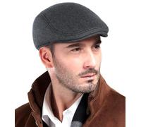Comilaka Mens Flat Cap Newsboy Cap Gatsby Winter Beret Adjustable Classic Hat Hunting Cap Ivy Irish Hats