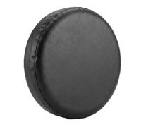 Comily Plus+ Spare Tyre Cover 15 Inch,Fits Tires Diameter 27-29 Inch, Heavy Duty Thick PVC,Waterproof UV Resistant, Secure Elastic Fit,For RV Trailer Camper SUV, Black