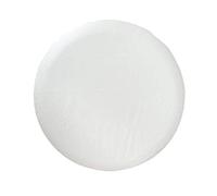 Comily Plus+ Universal Spare Tire Cover,Soft PVC Vehicle Wheel Protectors with Waterproof,Off-Road Accessories Fit for Travel Trailer RV SUV Truck Jeep-Plain White(16Inch for Diameter 30"-31.2")