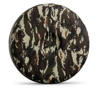 Comily Plus+ Woodland Camo Spare Tire Cover 13 Inch for RV Trailer SUV | Heavy Duty Protection | UV Resistant & Weatherproof | Fits RV Trailer Camper SUV | Elastic Hem Secure Fit | Easy Installation