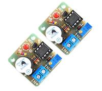 Comimark 2Pcs 12V On-Board Battery Low Voltage Alarm Buzzer Under Voltage Protection Module
