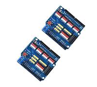 Comimark 2Pcs V5 Sensor Shield Expansion Board for Arduino UNO R3, GPIO Connectivity