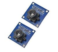 Comimark 2Pcs VGA OV7670 CMOS Camera Module Lens CMOS 640X480 SCCB I2C Interface for Arduino