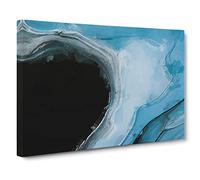 Coming Back In Abstract Modern Art Canvas Wall Art Print Ready to Hang, Framed Picture for Living Room Bedroom Home Office Décor, 20x14 Inch (50x35 cm)