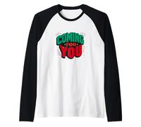 Coming for You Logo for Adults and Kids Raglan Baseball Tee