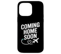 Coming Home Soon Airplane Long Distance Love Case for iPhone 14 Pro Max
