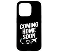 Coming Home Soon Airplane Long Distance Love Case for iPhone 15 Pro