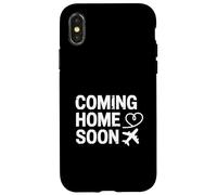 Coming Home Soon Military Airport Homecoming Case for iPhone X/XS