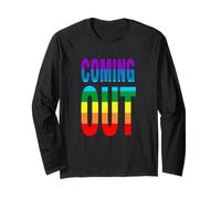 Coming Out of Closet LGBT Rainbow Flag Coming Out T Shirt Long Sleeve T-Shirt
