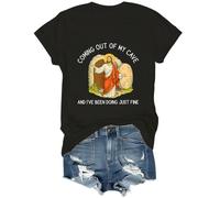 Coming Out of My Cave and I've Been Doing Just Fine T-Shirt, Jesus Tshirt, Unisex Black
