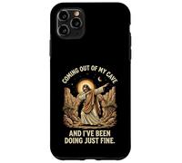 Coming Out of My Cave Dabbing Jesus Christian Religion Humor Case for iPhone 11 Pro Max