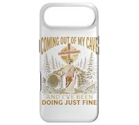 Coming Out Of My Cave Shirt Jesus Christian Religion God Case for iPhone Air