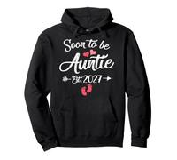 Coming Soon 2027 Soon To Be Auntie est.2027 Pullover Hoodie