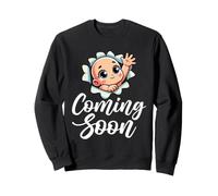 Coming Soon Baby Pregnant Mom Pregnancy Announcement Gender Sweatshirt