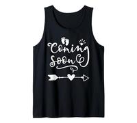 Coming Soon Funny Pregnancy Announcement Mother's Day Tank Top