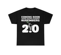 Coming Soon Nuremberg 2.0 Crimes Against Humanity Sleeve Tee Black XL