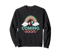 Coming Soon Pregnancy Woman Pregnant Sweatshirt