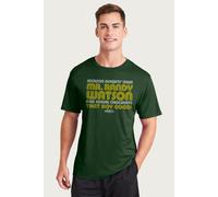 Coming To America Men's Mr Randy Watson & Sexual Chocolate T-Shirt in Bottle Green | Size: Medium Coming To America Bottle Green M