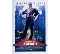 Coming To America Movie Poster Classic Film Retro Wall Art Home Decor Print A4