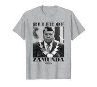 Coming to America Ruler of Zamunda King Jaffe Joffer T-Shirt, Men, Heather Grey, Medium