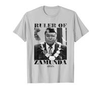 Coming to America Ruler of Zamunda King Jaffe Joffer T-Shirt, Men, Silver Grey, Large