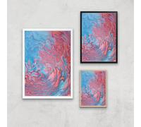 Coming Up For Air Giclee Art Print - A3 - Black Frame