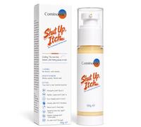 Cominonsk Shut Up, Itch Anti-Itch & Skin Soothing Cream - 2.6% Ectoin + 7 Herbs - Instant Relief for Outdoor & Seasonal Itch - Non-Greasy, Paraben-Free - 50g Airless Pump - Fast Relief Now