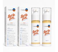 Cominonsk Shut Up, Itch Anti-Itch & Skin Soothing Cream - 2.6% Ectoin + 7 Herbs - Instant Relief for Outdoor & Seasonal Itch - Non-Greasy, Paraben-Free - 50g Airless Pump - Fast Relief Now