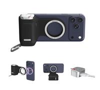 COMITOK MOCA iPhone 17 Pro Camera Grip No Need App for iOS26, Compatible iOS17 and iOS18, Fun Shot Magnetic Grip for Phone Native Camera with Anti-Drop Detachable Remote and Convenient Keychain Hook