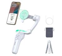 COMITOK MOGO Only for iPhone, Gimbal Stabilizer for iPhone, [MFi Certified] Phone Gimbal with 360 Degree Face Tracking for Video Recording, NFC Pair and Magnetic Mount for iPhone 17 Pro Max