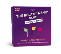 Comitys Red Flags & Green Flags Game - Healthy vs Toxic Relationships Card Game for Couples, Teens & Adults - 90 Cards with Scenarios to Spot Warning Signs - Icebreaker for Date Night & Talks